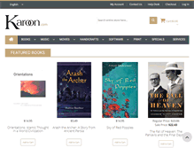 Tablet Screenshot of karoon.com